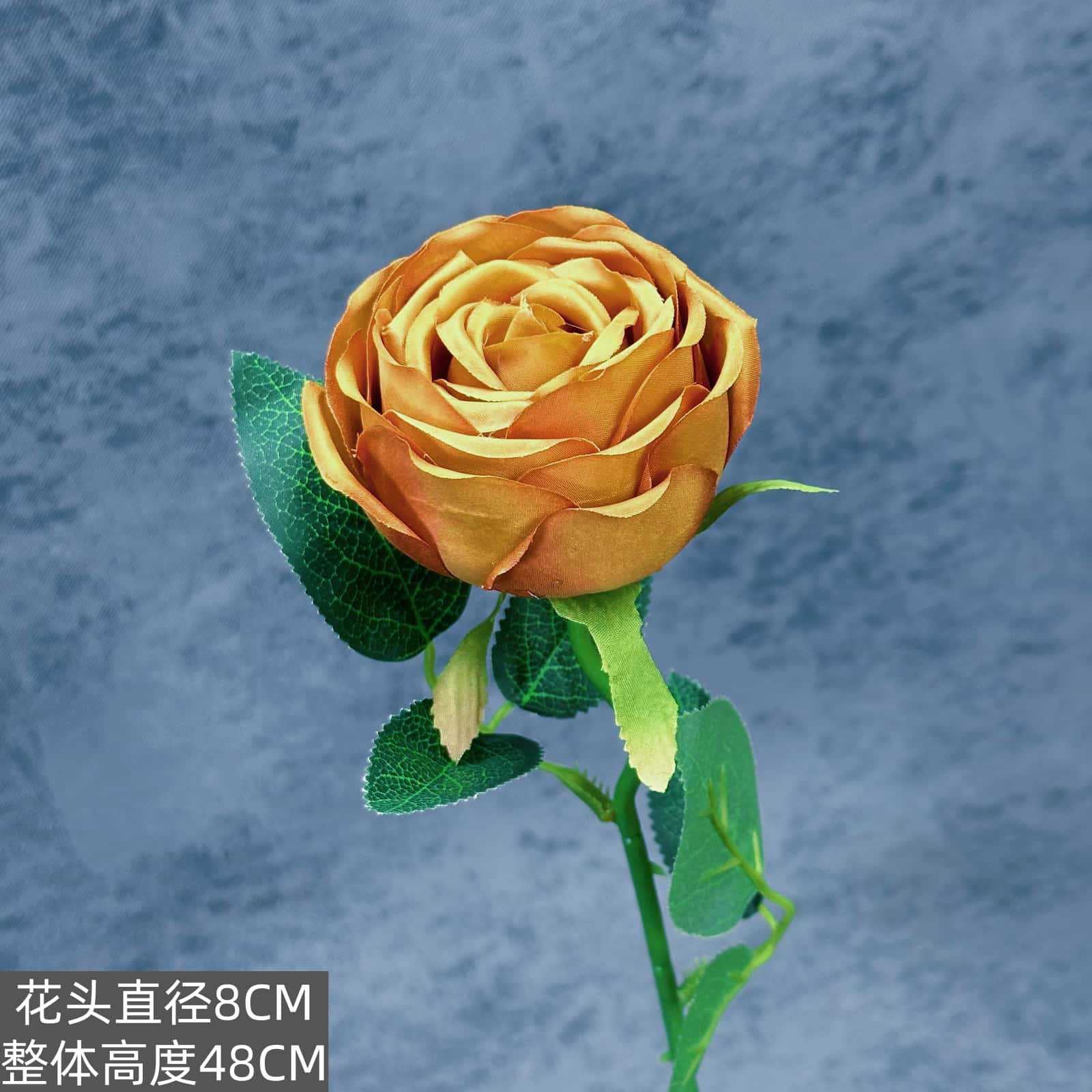 Flor de rosa simulada franela de una sola mano cascada de rosas flor simulada boda decoración del hogar decoración flor falsa al por mayor