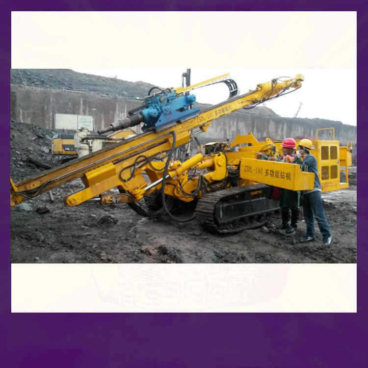 多功能履带式护坡锚固钻机深基坑支护锚杆钻机全液压护坡锚固钻机