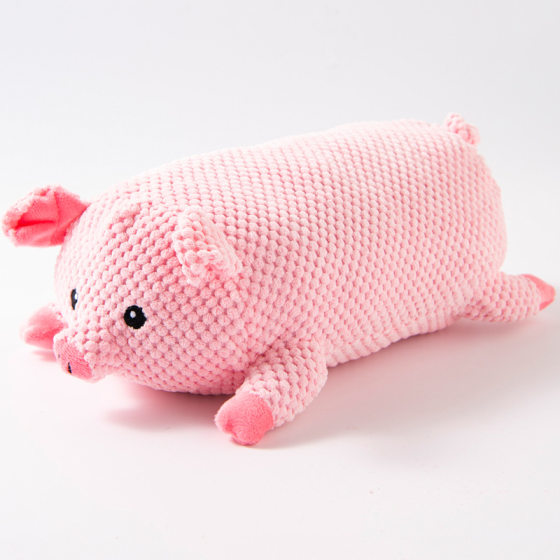 Dog Plush Vocal Toy Bite Resistant Sleeping Vocal Dog Soliciting Artifact Factory Direct Cross-border Pet Supplies