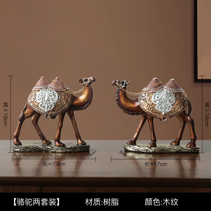 リビングルームの置物は軽くて豪華で高級な雰囲気のお酒棚の装飾品です。