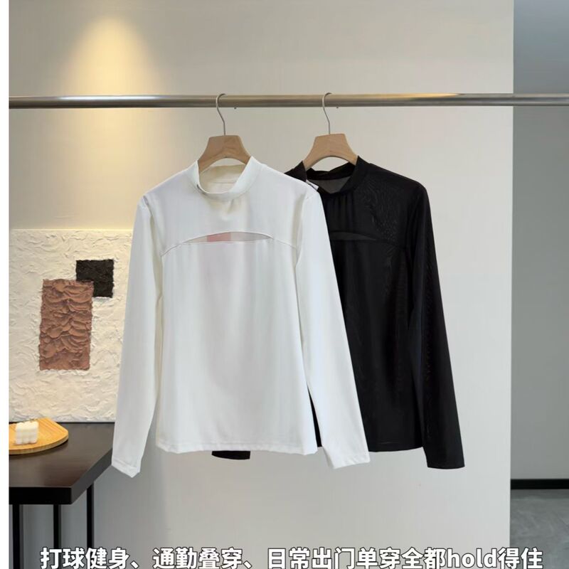 Special Offer: No Returns or Exchanges if There Are No Quality Issues 633159 - Women's Sports Casual Slim-Fit Half-High Collar Long-Sleeve Top Special Offer: No Returns or Exchanges if There Are No Quality Issues 633159 - Women's Sports Casual Slim-Fit Half-High Collar Long-Sleeve Top