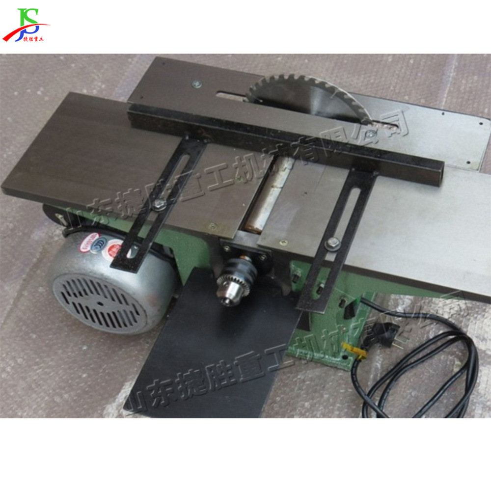 pequeño motor de cobre completo planador de piso de madera sólida 3 - en - 1 planador de fábrica de muebles de madera carpintería prensado equipo de planador