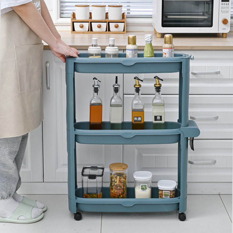 新款创意夹缝收纳置物架厨房卫浴置物架缝隙整理架