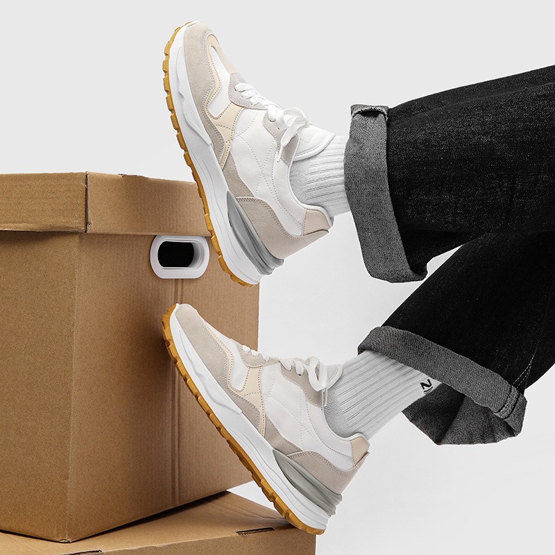 Męskie obuwie codzienne Buty do tenisa Trampki Obuwie z amortyzacją z tkaniny syntetycznej Obuwie_voghion.com