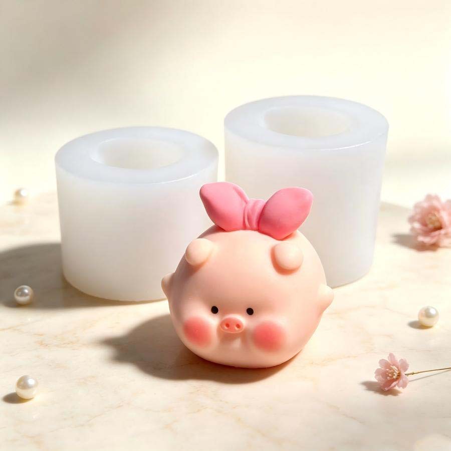 Cute silicone mold with bow