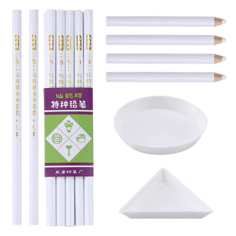 Кран Бренд Красота Наклейка для дизайна ногтей Сверло Точечное сверло Инструмент Точечное сверло Всасывающее сверло Белый карандаш 17,5 см Мелок