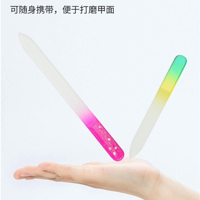 プラスチックネイル研磨ストリップ、マニキュアツール、研磨ストリップ、ファイル、ナノガラスネイルファイル|undefined