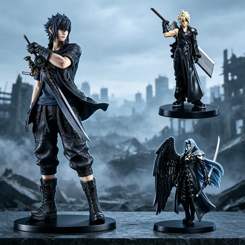 Cross-Border/Labelable Final Fantasy Xv Figure Sephiroth Cloud Prince Noctis Desktop Ornament Cross-Border/Labelable Final Fantasy Xv Figure Sephiroth Cloud Prince Noctis Desktop Ornament
