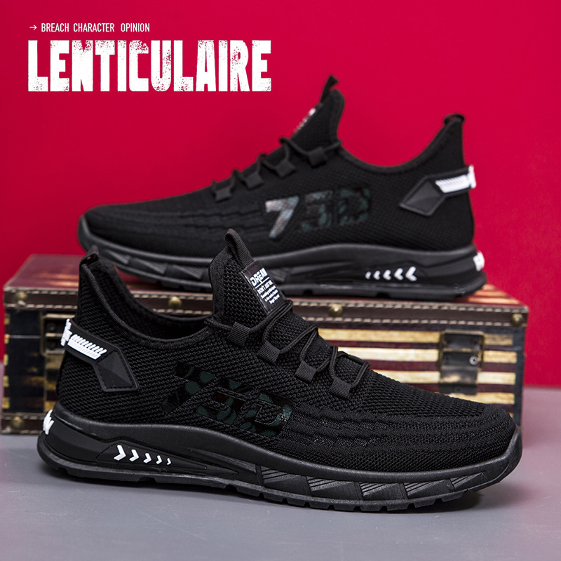 Scarpe da tennis da uomo Scarpe casual Scarpe da basket Scarpe da ginnastica Tessuto resistente Calzature facili da pulire_voghion.com