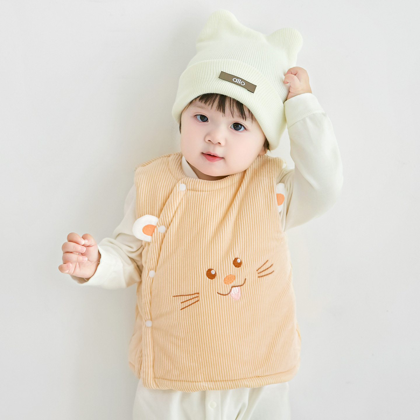 Chaleco para bebés otoño y invierno para niños y niñas, algodón caliente para niños pequeños, ropa de invierno para niños, chaleco para bebés