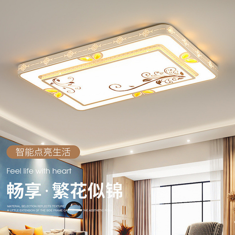 LED大厅灯饰客厅灯豪华版灯具2026新款客厅灯家用大灯工厂直销