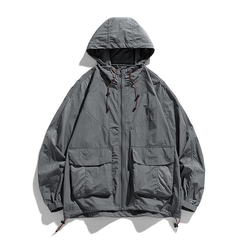 Transfronterizos al aire libre ropa de protección solar para hombres y mujeres estilo americano retro hombre Amelia de verano delgada chaqueta versátil