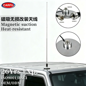 Amazon's best-selling stainless steel car antenna, a universal external antenna for vehicles, suitable for off-road cars, waterproof, and heat-resistant, for modification purposes