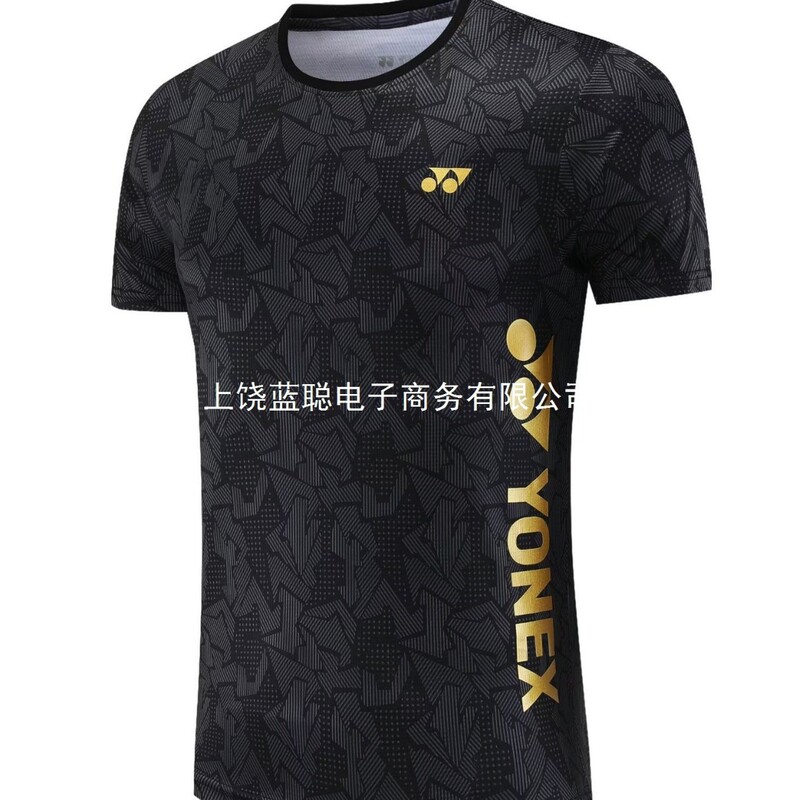 新製品 YY バドミントンウェア男性と女性のための 110391BCR 半袖速乾性通気性カップルウェアスポーツウェア文化シャツ|undefined