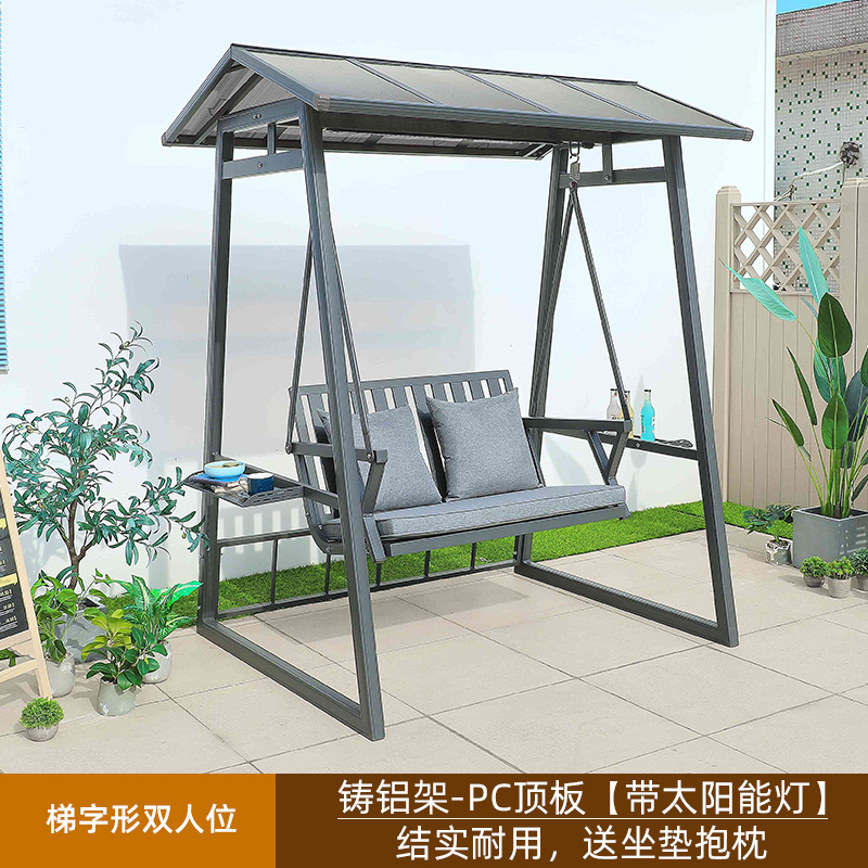 Columpio al aire libre hamaca patio acostado cama balcón silla colgante jardín reclinable ocio Nordic Internet celebridad columpio