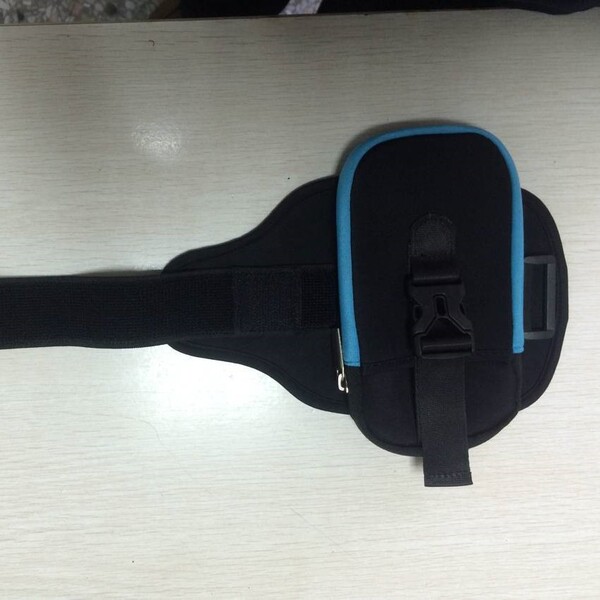 Fashionable waterproof sports elastic belt bag for men and women