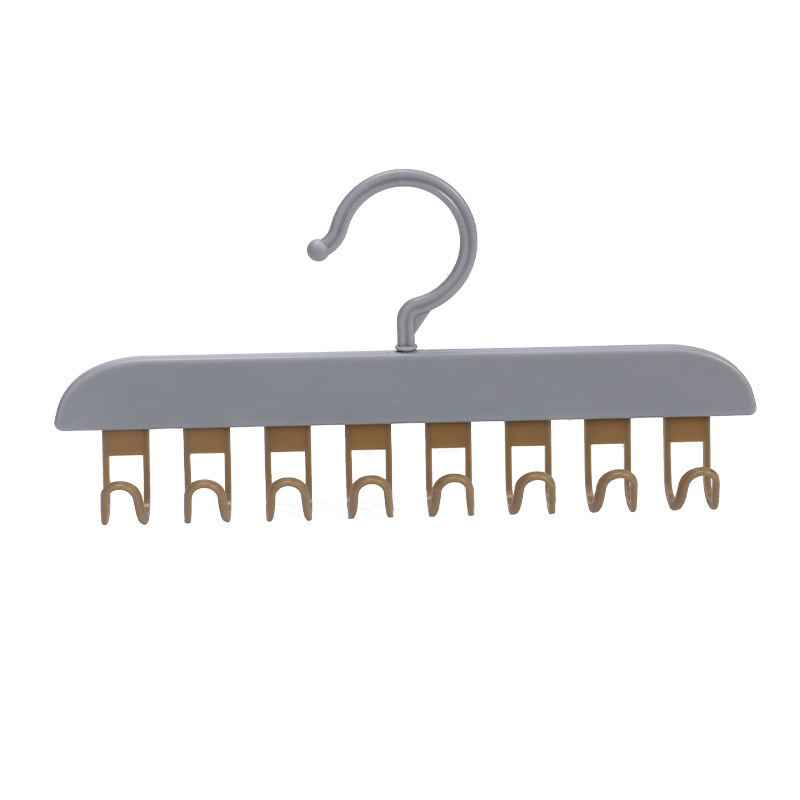 Yibiao hogar ocho-gancho de almacenamiento de la suspensión de la cocina percha fuerte adhesivo conveniente multi-funcional gancho de suspensión de aspecto alto percha