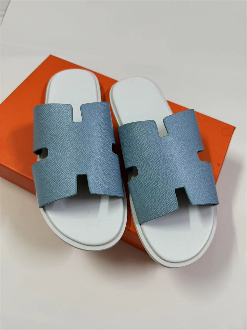 Medio Oriente e-commerce transfronterizo h zapatillas hombre sudeste asiático zapatos de cuero plano comercio exterior europeo y americano zapatos de playa de una sola zapatilla