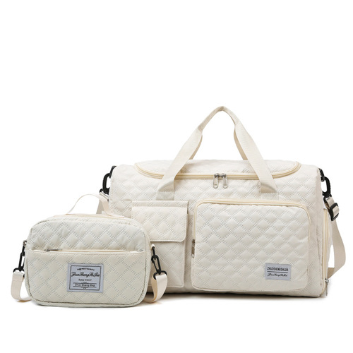 Travel bag large capacity lightweight fitness bag with dry-wet separation storage bag with shoe compartment maternity single-shoulder bag