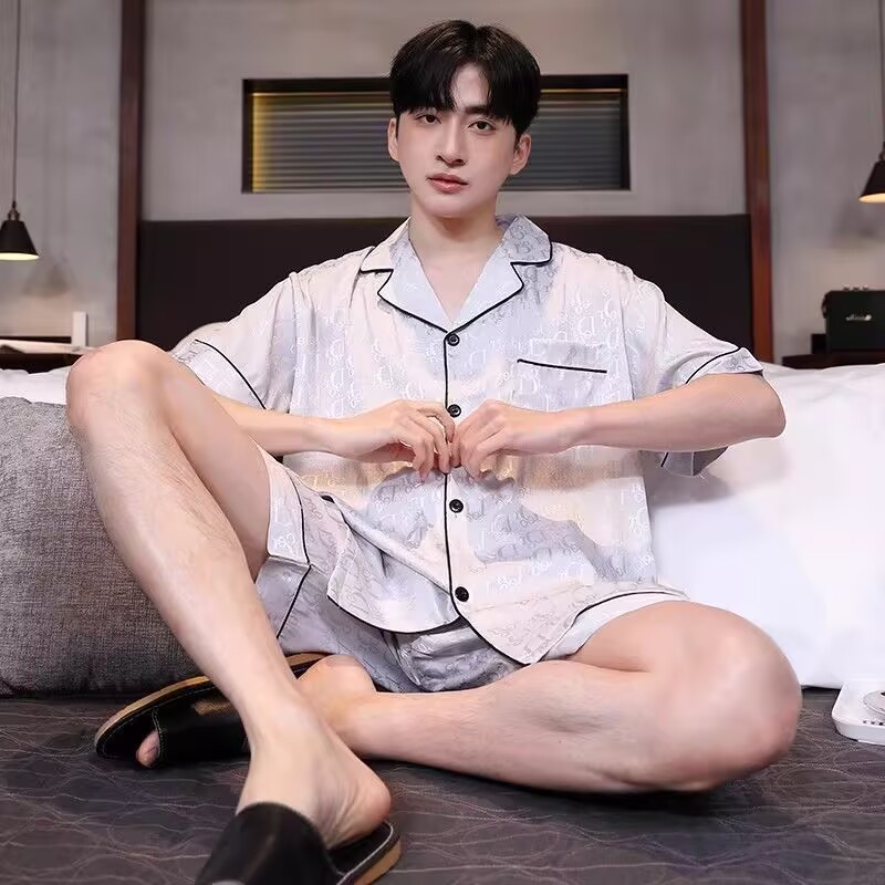 남성용 더블 숏 화이트 DL