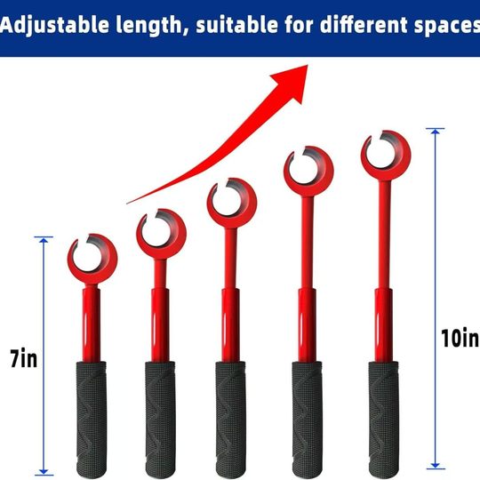 Upgrade 4-in-one hinge wrench household heavy-duty hinge wrench flag-shaped open hinge hinge selection adjustment joint wrench
