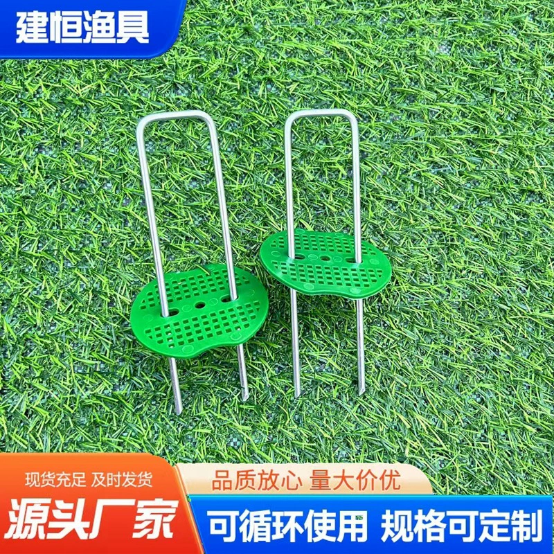 U-образный коврик для пола Комбинированный напольный напольный напольный напольный напольный запястной сеткой типа U-образный коврик садоводство ветрозащитное оцинкованное покрытие