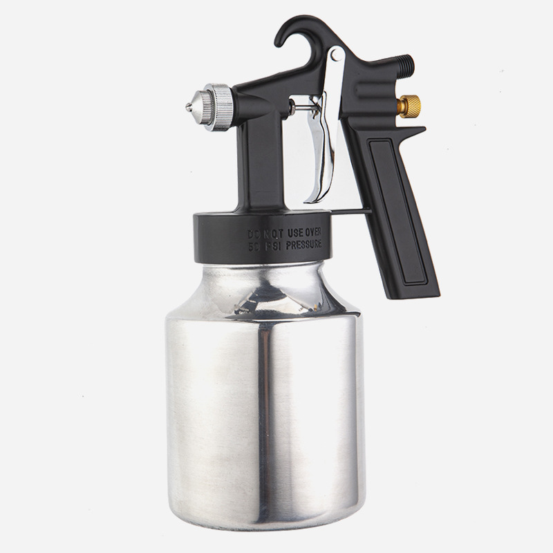 Transfronterizo personalizado 472A - 1 pistola de pintura neumática 1.2 - 1.5mm alta atomización 750mm / 1000ml pistola de pulverización de olla baja