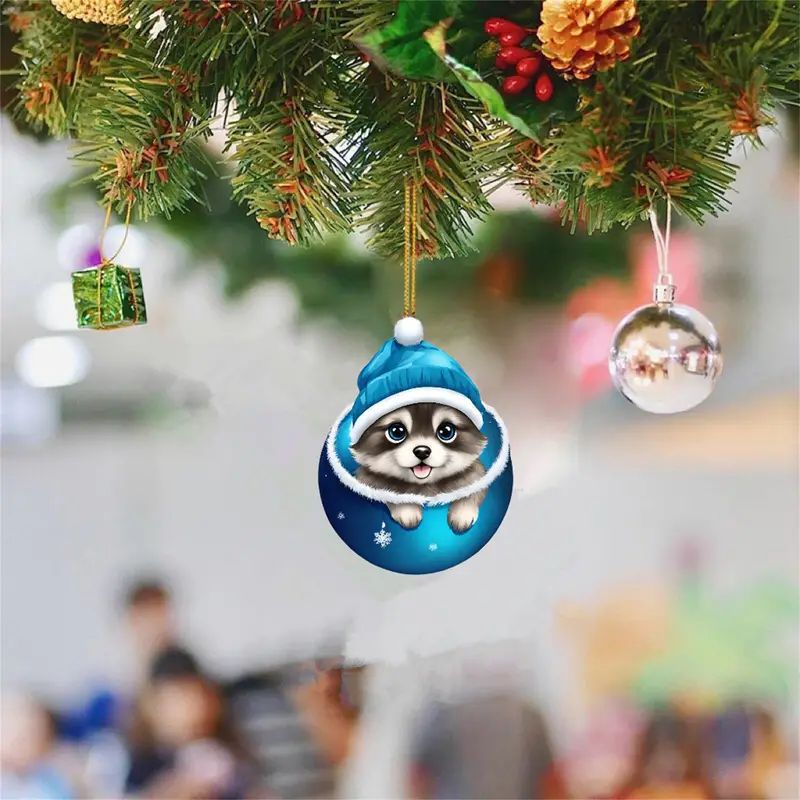 Cartoon acrylic pendant