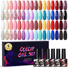 NeeJolie�羳���ͽ��׺� ����6PCS��װ�űȽ� ָ�ײʽ����ƽ�����