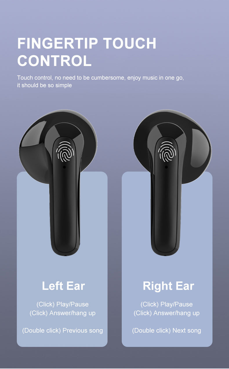 S62 Bluetooth 5.3 In-ear Kopfhörer Mit Geräuschunterdrückung Sport_voghion.com