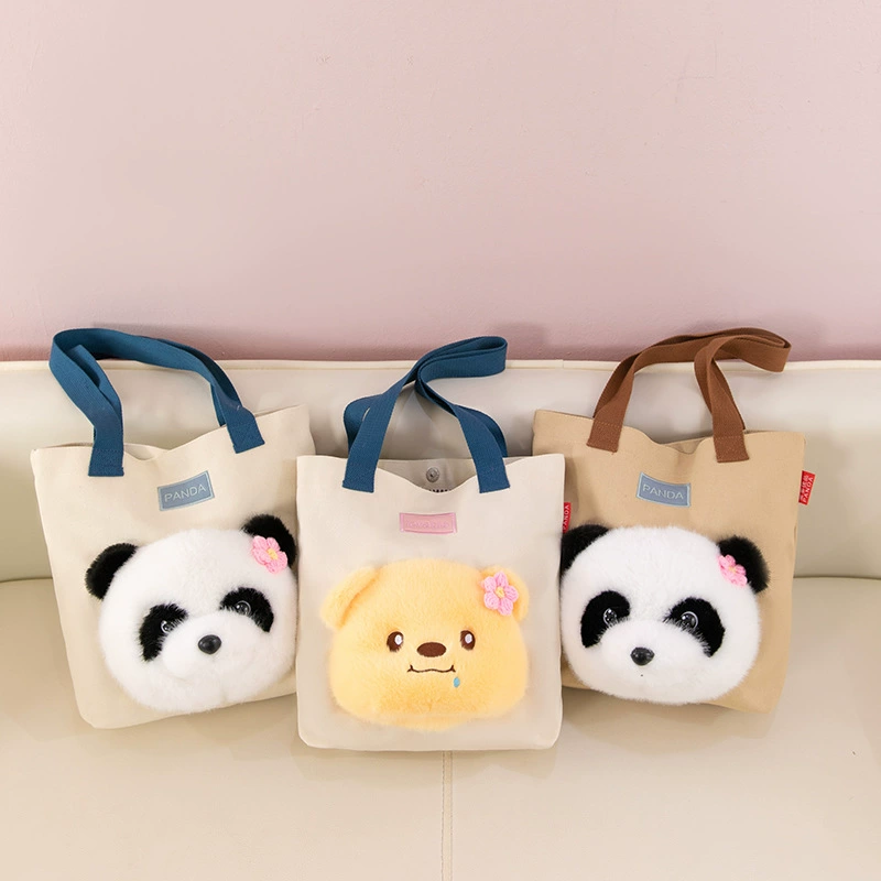 Oil, three dimensional capacious bag, with little bears, 3D