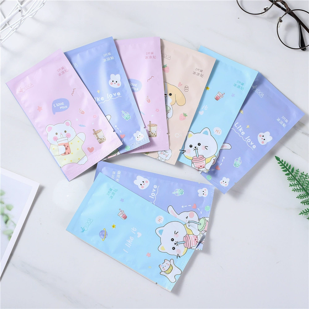 Cartoon cooling summer cool cooling patch for students, mobile phone
