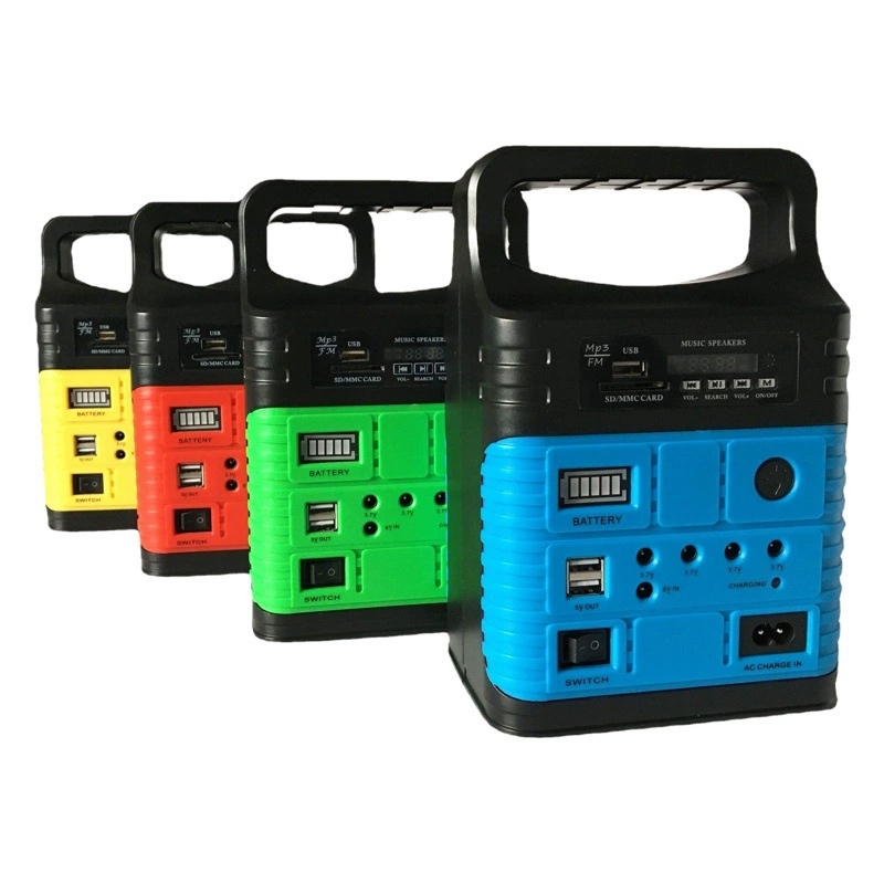 Портативная фотоэлектрическая система накопления энергии, солнечный генератор, система солнечного освещения для улицы и помещений, генерация и освещение.