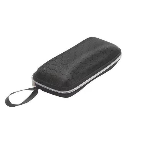 New EVA zipper box sunglasses box universal portable anti-pressure anti-fall large capacity fashionable black sunglasses box