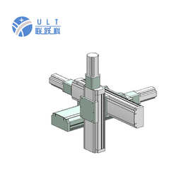 联跃科厂家直供线性模组同步带直线滑台 机械手自动化设备 传动件