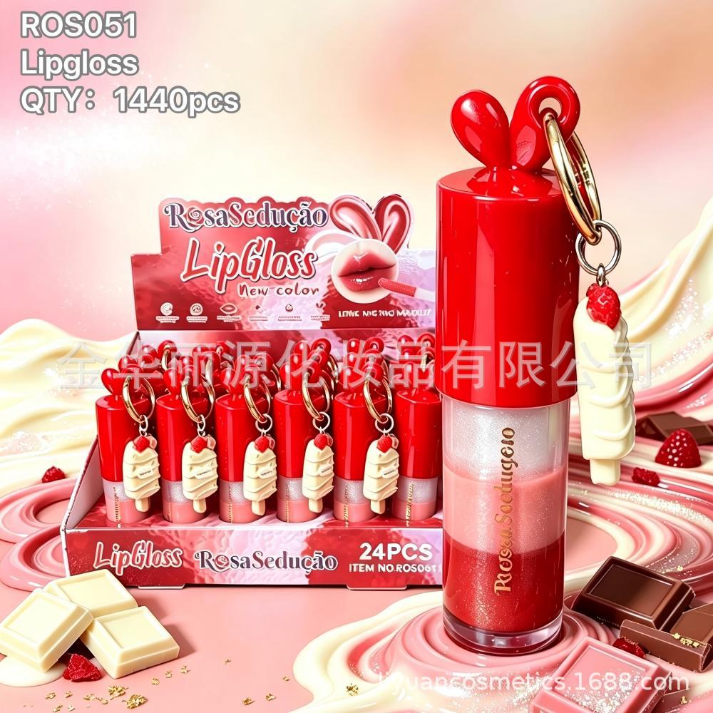 GLOSS LABIAL miel óleo labial chocolate esmalte labial América del Sur LIPGLOSS fruta helado dulce dulce dulce dulce labial image 5