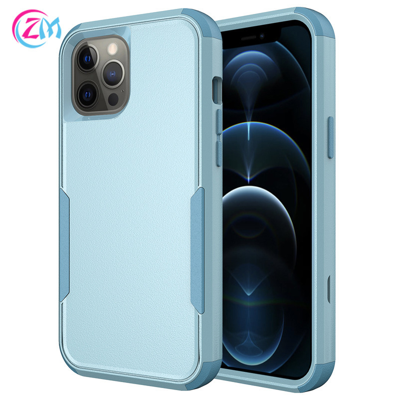 Suitable for Apple iPhone 16 17 Pro Max Commuter Three-Proof Mobile Phone Case with Contrasting Color Robot Protective Cover