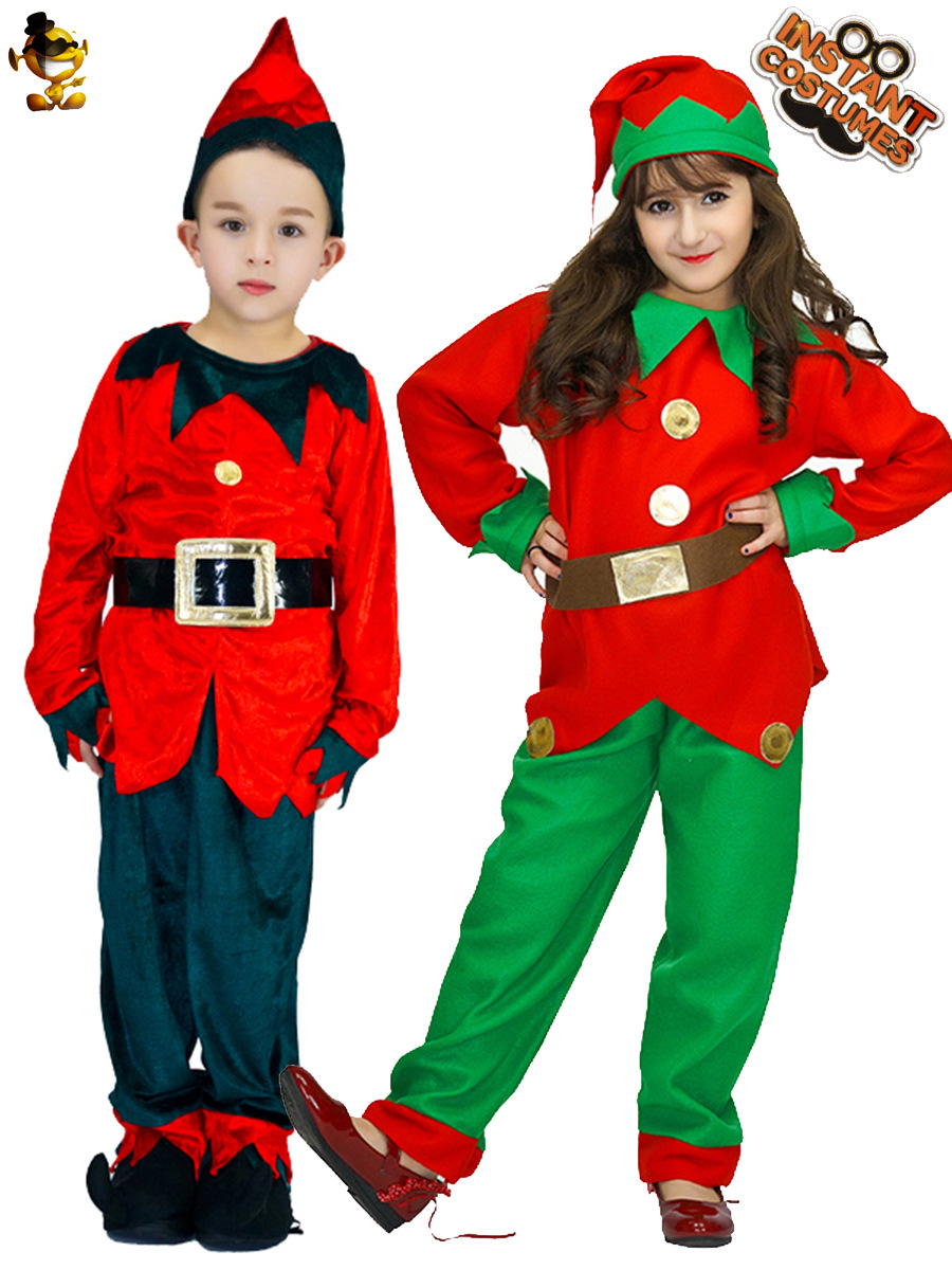 Traje de Navidad para niños FIESTA DE Navidad cos traje de la etapa de disfraces image 1