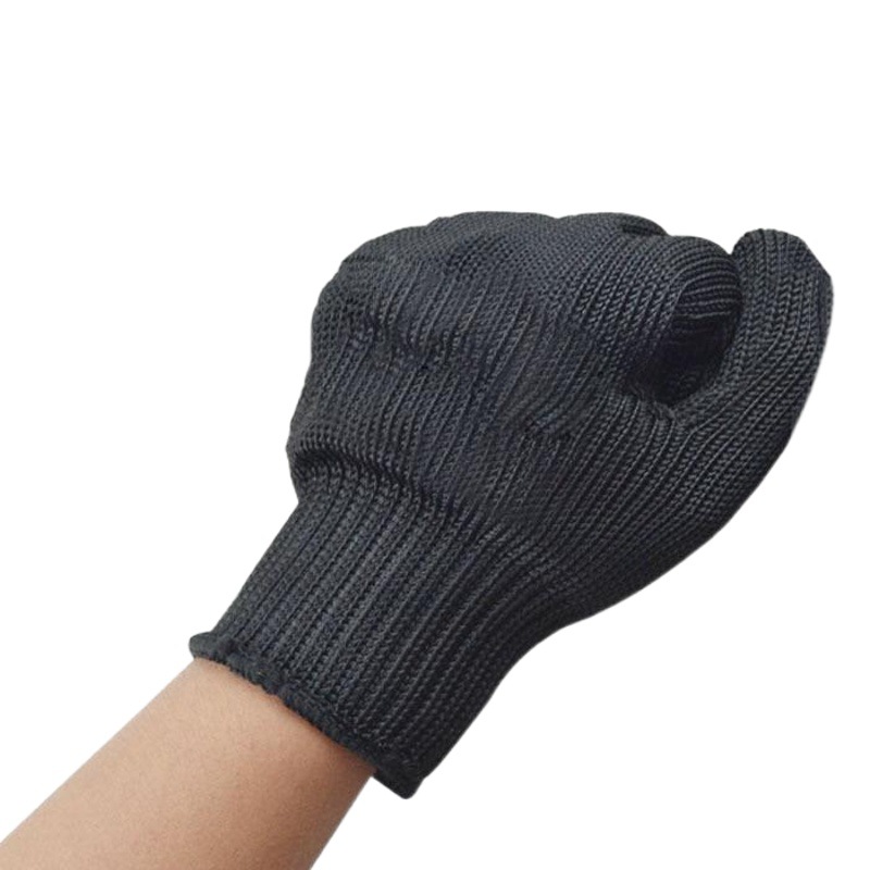 Fox anti-corte guantes protectores de alambre de acero guantes reforzados de 5 niveles anti-corte al aire libre montañismo táctico suministros de protección laboral