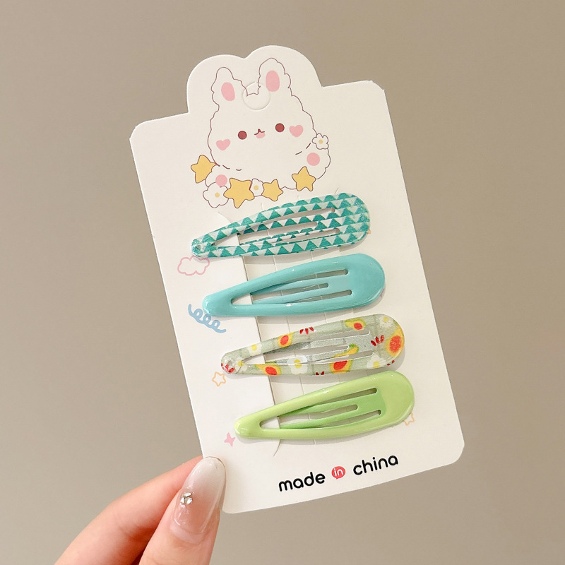 Horquilla de estrella colorida de dopamina, accesorio para el cabello para niños, horquilla con clip de flequillo lateral bonito para niñas, adorno para el cabello con clip BB.