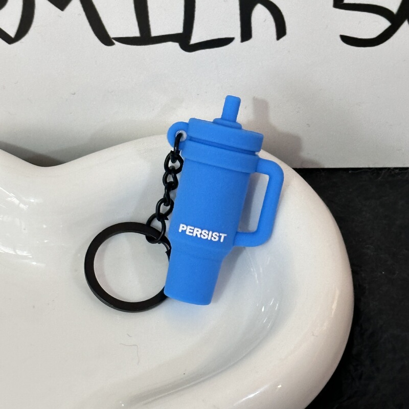 トレンドフィットネスシリーズのキーホルダー部品ミニバーベルのコップのペンダント|undefined