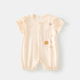 Baby Ice Oxygen Cotton Short-sleeved jumpsuit for Summer Newborns Boneless Harper Air-conditioning Clothes for Babies and Young Children Climbing Clothes