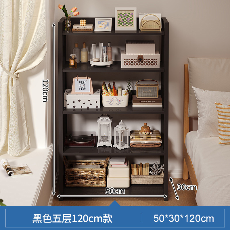 Estante junto a la cama, armario de almacenamiento junto a la cama, armario de almacenamiento, estantería de piso a techo, dormitorio doméstico, estante de exhibición de estantería multicapa