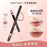 SWEET MINT художник Кабель для губ с двумя головками обрисовывает форму губ с длительным цветным матовым натуральным карандашом для губ оптом