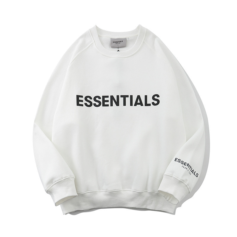工厂复线Esse批发新款胸前LOGO连帽卫衣FOGntials|undefined