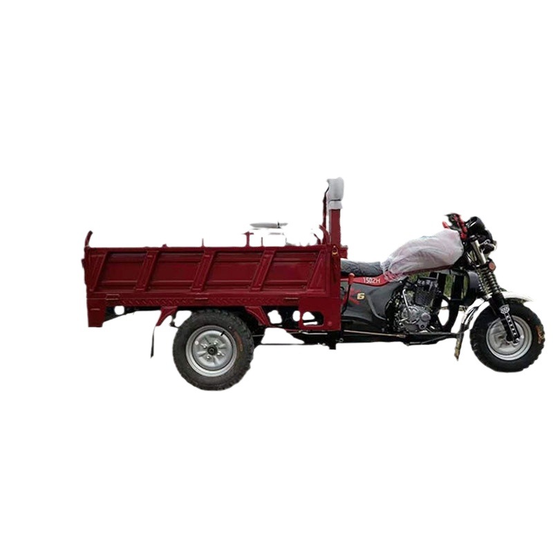 Gasolina motocicleta triciclo montaña carga camión volquete agrícola sitio de construcción cinturón de transporte de alta y baja velocidad vehículo de transporte