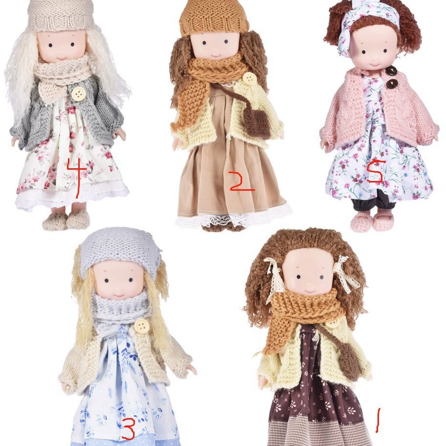 Внешняя торговля Горячая продажа ручной работы плюшевые куклы детские игрушки куклы