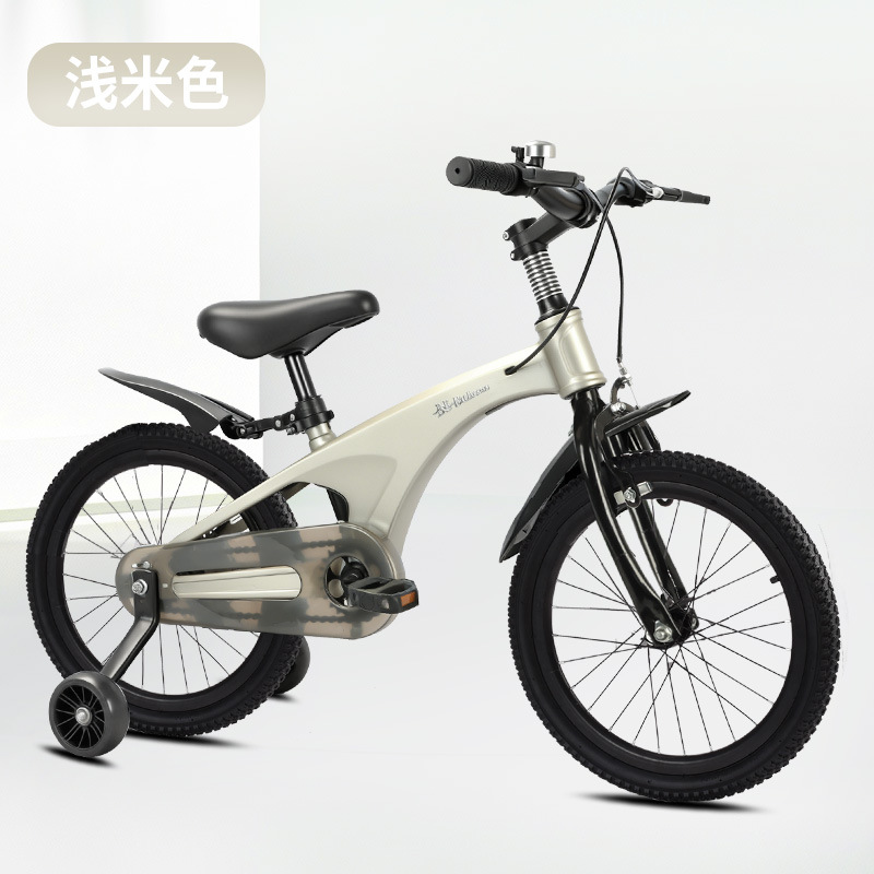 Bicicleta infantil de aleación de magnesio nueva para niños y niñas de 2-3-5-7-9 años, bicicleta para bebés de 14/16/18 pulgadas