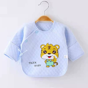 Кофточка-кимоно для новорождённых хлопок 100% без швов осень-зима