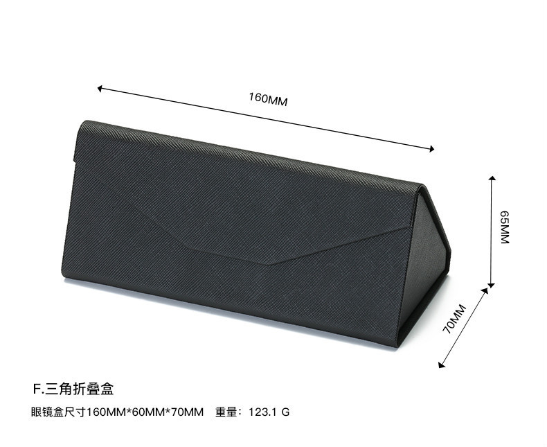 Caixa de gafas cubierta por el cielo y la tierra bolsa de tela de gafas tarjeta de prueba de polarización destornillador multifuncional de moda coreana